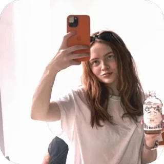 🫥 emoji sadie sink by @strangedits Telegram sticker 11 of 12
