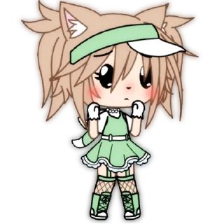 Sticker from Gacha Life