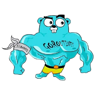Sticker from Gopher