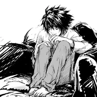 Sticker from L Lawliet