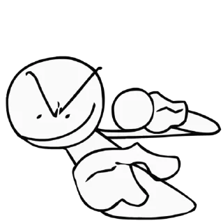 ⬅️ emoji Боб и Рон(@Gordy_201) Telegram sticker 5 of 36