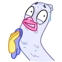 😥 emoji Long Goose Telegram sticker 18 of 33