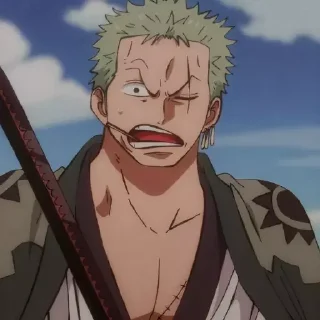 🗡 emoji *ZORO* Telegram sticker 8 of 53