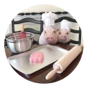 🍽 emoji Pig Telegram sticker 23 of 24
