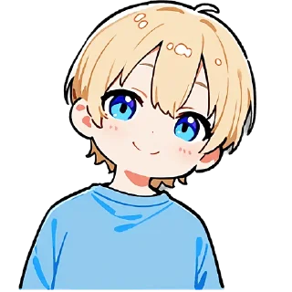 Sticker from Милый Блондин @Nyasticks