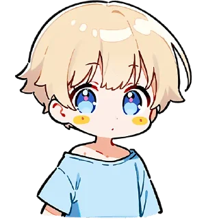 🤩 emoji Милый Блондин @Nyasticks Telegram sticker 21 of 33
