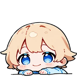 🥹 emoji Милый Блондин @Nyasticks Telegram sticker 20 of 33