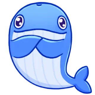 🙂 emoji TON WHALE Telegram sticker 19 of 23