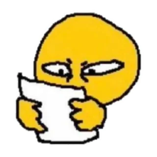 🤨 emoji SeiHivesKnits Telegram sticker 6 of 31