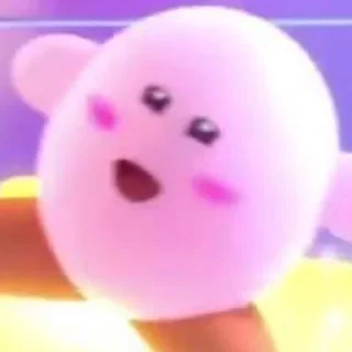 😬 emoji KIRBY LUSHA Telegram sticker 22 of 55