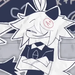 Sticker from огрызки бумажные