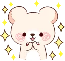 ✨ emoji Bear's mau mau :: @line_stickers Telegram sticker 21 of 80