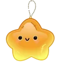 ⭐️ emoji Hanging Star | @Gift_Alerts Telegram sticker 10 of 100