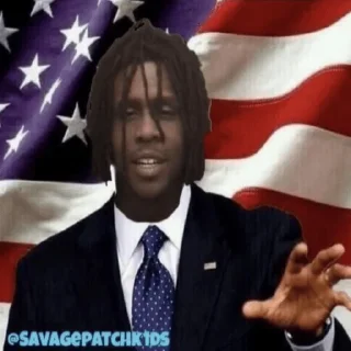 🇺🇸 emoji chief keef Telegram sticker 14 of 36