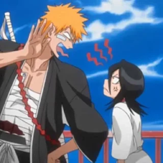 😝 emoji BLEACH Telegram sticker 16 of 60