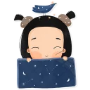 Sticker from girls