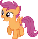 Sticker from Scootaloo Pony