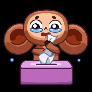 Sticker from Kapibara&Cheburashka=?