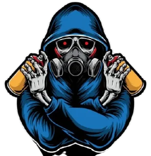 💀 emoji @uicosplay <-- cosplay channel Telegram sticker 8 of 41