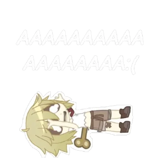 😢 emoji Albert Telegram sticker 6 of 32
