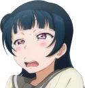 😥 emoji Love Live! Sunshine!! Telegram sticker 9 of 75