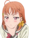 🤔 emoji Love Live! Sunshine!! Telegram sticker 21 of 75