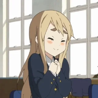 😥 emoji k-on! Telegram sticker 11 of 53