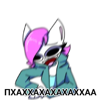 Sticker from Мендичка :^ (создала стикер сама менди кенди)