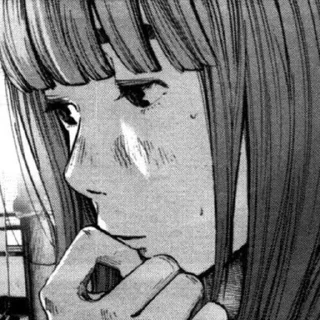 🤔 emoji oyasumi Punpun Telegram sticker 9 of 30