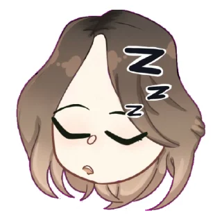 😴 emoji Ульянка 🐝 Telegram sticker 7 of 14