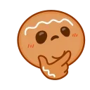 🤔 emoji Пряня @foxdizignerlife Telegram sticker 5 of 27