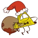 🎄 emoji Bill Cipher Telegram sticker 1 of 21
