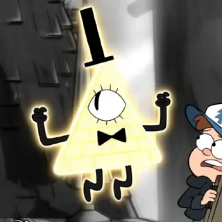 🙄 emoji bill cipher by @mystery_shack_ua Telegram sticker 18 of 71