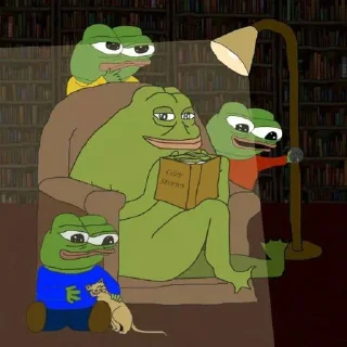 🐸 emoji ☕️ Дед Telegram sticker 6 of 76