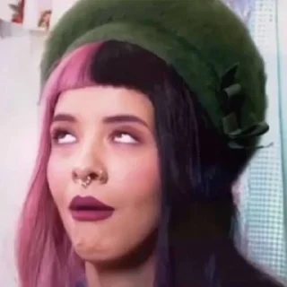 🙄 emoji Melanie Martinez Telegram sticker 4 of 17