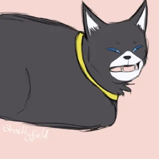 😸 emoji Morgana Crossovers Telegram sticker 15 of 16