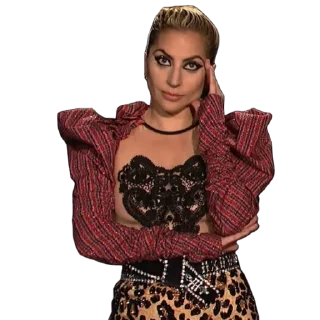 🙄 emoji Lady Gaga by @Wildly_Masha Telegram sticker 23 of 120