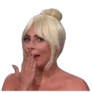 🤭 emoji Lady Gaga by @Wildly_Masha Telegram sticker 6 of 120