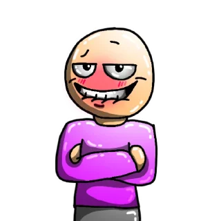 😏 emoji OBJECTIVE Stickers Telegram sticker 8 of 57