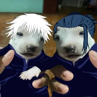 🐶 emoji Магическая битва rofl Telegram sticker 7 of 51