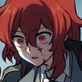 😱 emoji Дилюк любимый, дайте цёмеуть Telegram sticker 20 of 120