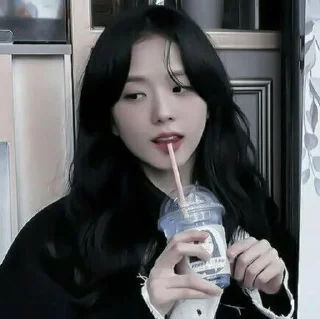 🧋 emoji jisoo from sushi stickers Telegram sticker 21 of 30