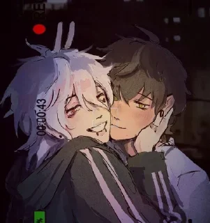 💘 emoji анечка+саша канон Telegram sticker 15 of 31