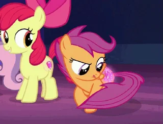🔃 emoji Scootaloo | @MLP_AnimatedStickers Telegram sticker 19 of 50