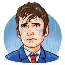 😢 emoji Doctor Who Telegram sticker 15 of 35