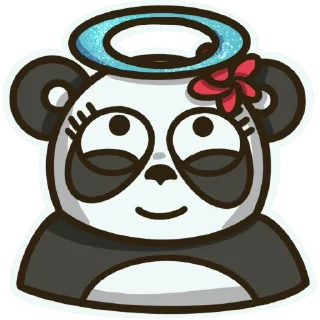 😇 emoji Мей мей Telegram sticker 16 of 50