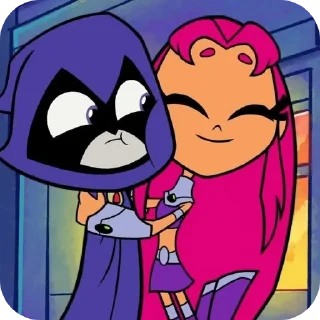 🫂 emoji Starfire ➩ @Earth928B Telegram sticker 21 of 45
