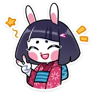Sticker from усагичи без надписей @stickwithouttext