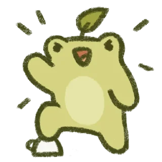 🤩 emoji две жабки Telegram sticker 9 of 20