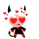❤️ emoji Хэлтекер - @Tg_stickersu Telegram sticker 5 of 16